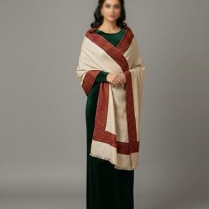 Pushmina kani Pach 4 Side Border Shawl