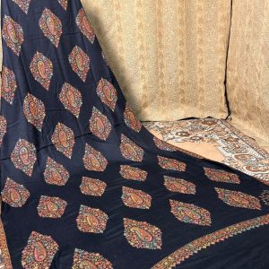Kashmiri Handmade Emdroided Bouti Jawl Shawl